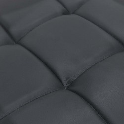 Καρέκλα γραφείου επισκέπτη Florida pakoworld με PVC χρώμα μαύρο