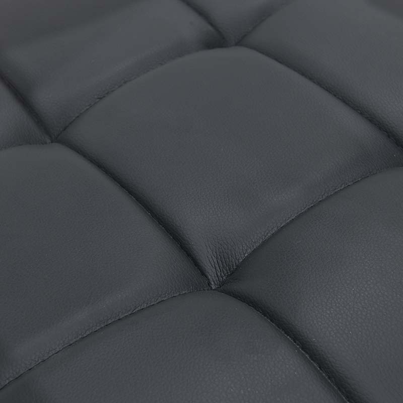 Καρέκλα γραφείου επισκέπτη Florida pakoworld με PVC χρώμα μαύρο