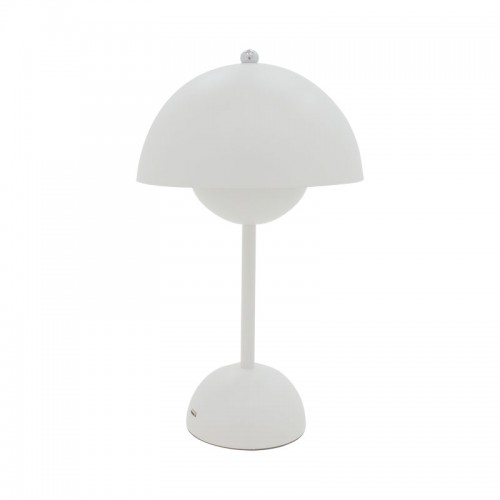 Επιτραπέζιο φωτιστικό Creative pakoworld LED λευκό Φ18x30εκ