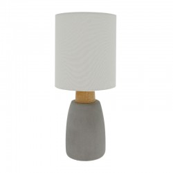 Table lamp Insight pakoworld E27 grey D22.8x50.8cm Table lamp Insight pakoworld E27 grey D22.8x50.8cm