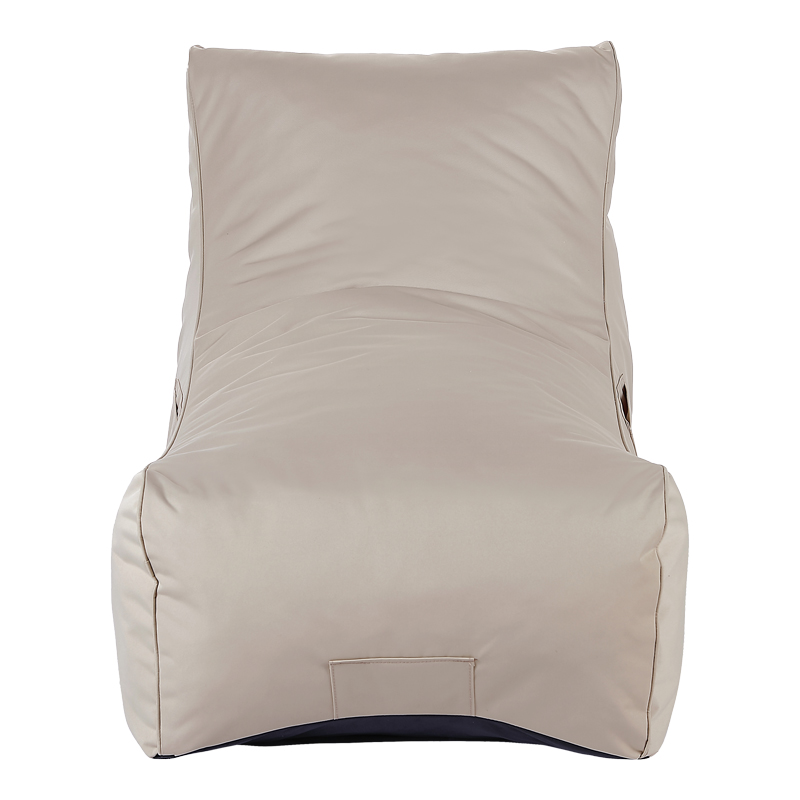 Πουφ ξαπλώστρα επαγγελματικό Otenda pakoworld αδιάβροχο σε μπεζ απόχρωση 67x110x65εκ