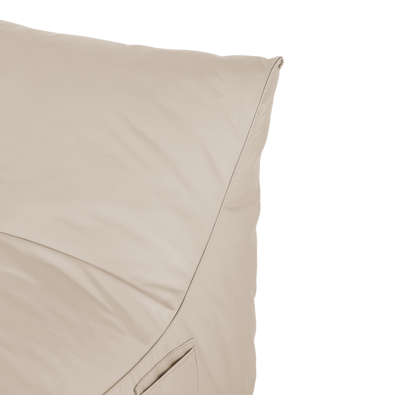 Πουφ ξαπλώστρα επαγγελματικό Otenda pakoworld αδιάβροχο σε μπεζ απόχρωση 67x110x65εκ