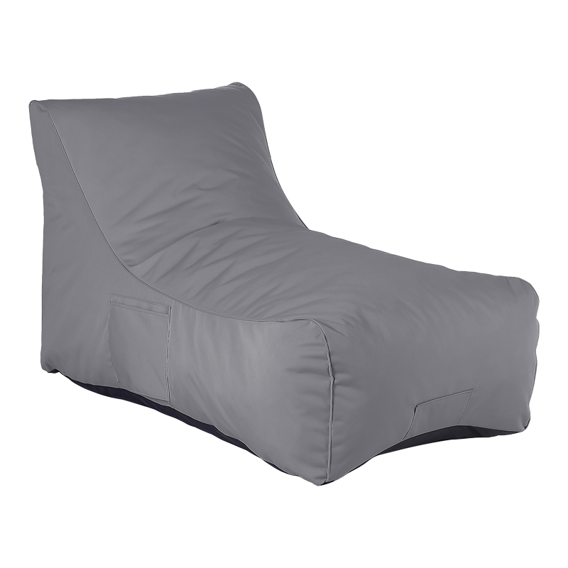 Professional bean bag lounger Otenda pakoworld in anthracite color 67x110x65cm