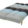 Sofa-bed 3-seater Freddo pakoworld with colorful fabric 182x81x84cm