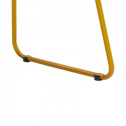 Chair Amalia pakoworld metal golden with velvet brown Chair Amalia pakoworld metal golden with velvet brown