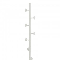 Coat stand Kroker pakoworld white metal 30x30x173cm Coat stand Kroker pakoworld white metal 30x30x173cm