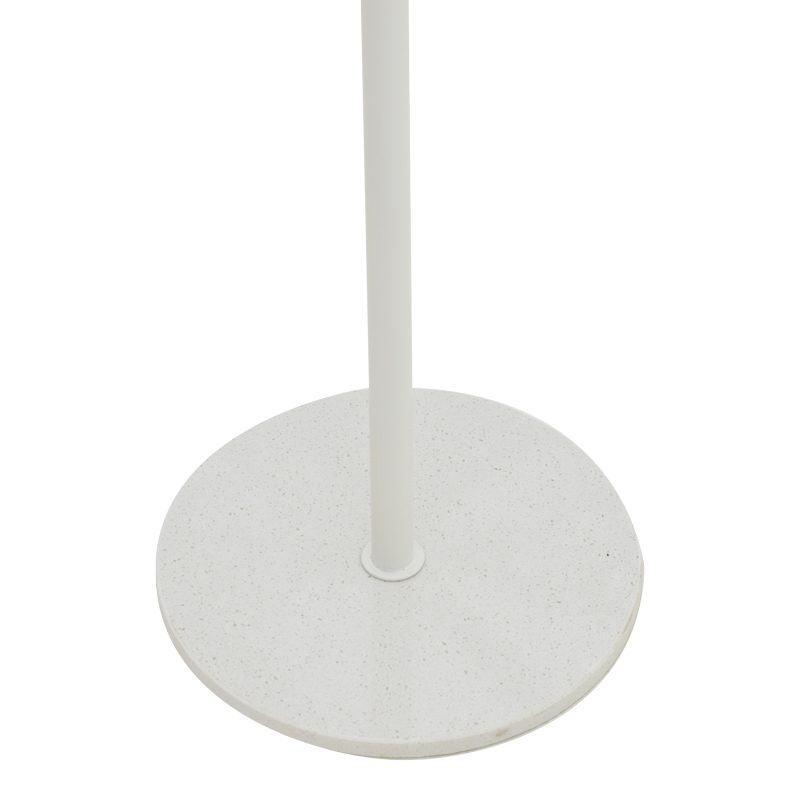 Coat stand Kroker pakoworld white metal 30x30x173cm Coat stand Kroker pakoworld white metal 30x30x173cm