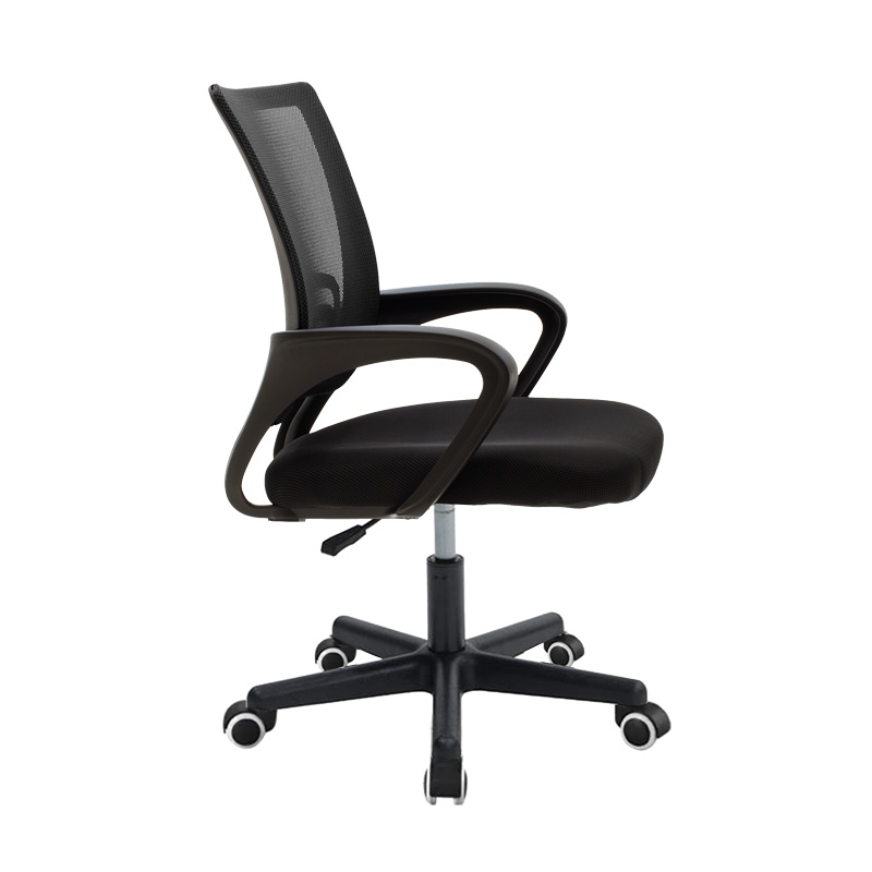 Berto II pakoworld office chair with mesh fabric in black shade 60x48x85-95cm Berto II pakoworld office chair with mesh fabric in black shade 60x48x85-95cm