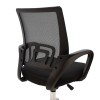 Berto II pakoworld office chair recline with mesh fabric in black shade 60x48x85-95cm