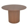 Karulo pakoworld table mdf in walnut shade Φ120x76cm