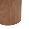 Karulo pakoworld table mdf in walnut shade Φ120x76cm