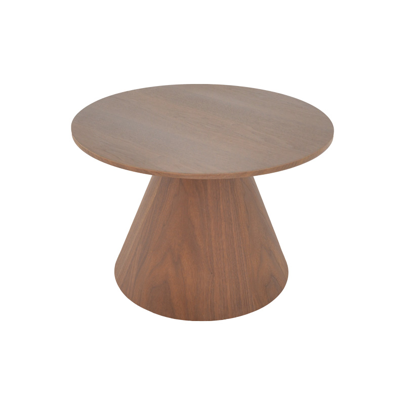 Donda pakoworld coffee table mdf in walnut shade D60x40cm