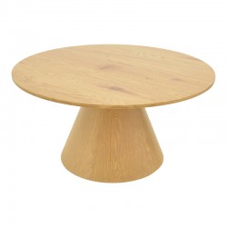 Donda pakoworld coffee table mdf in sonoma shade D80x45cm