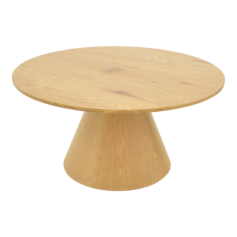 Donda pakoworld coffee table mdf in sonoma shade D80x45cm