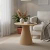 Donda pakoworld side table mdf-metal sonoma D45x46cm