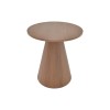 Donda pakoworld side table mdf-metal walnut D45x46cm