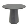 Donda pakoworld table mdf black D100x76cm