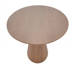 Donda pakoworld table mdf walnut D100x76cm
