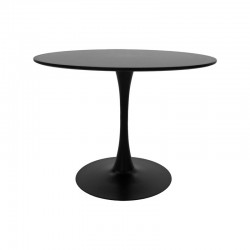 Balou pakoworld table mdf in black D80x76cm