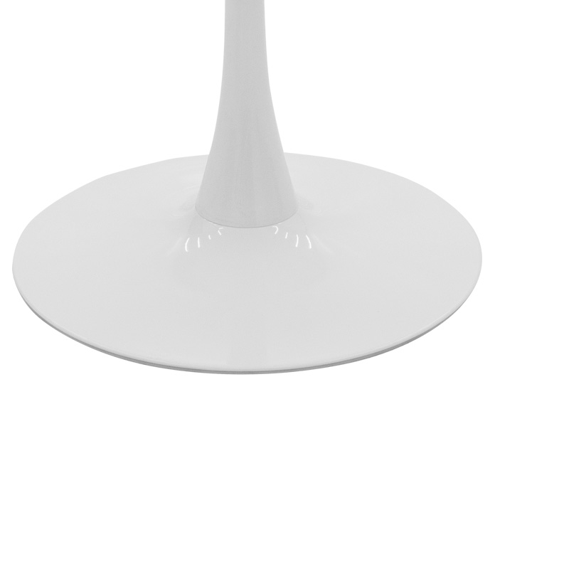 Balou pakoworld table mdf in white with marble look D100x76cm