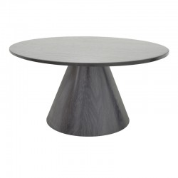 Donda pakoworld mdf coffee table set of 2 black