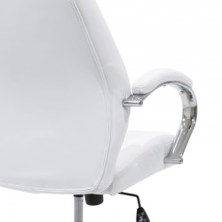 Sonar pakoworld manager office chair with PU in white color Sonar pakoworld manager office chair with PU in white color