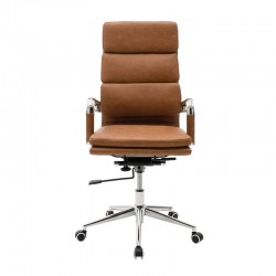 Manager office chair Tokyo pakoworld with pu brown tabac antique colour Manager office chair Tokyo pakoworld with pu brown tabac antique colour