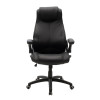 Manager office chair Ammon pakoworld with pu black colour