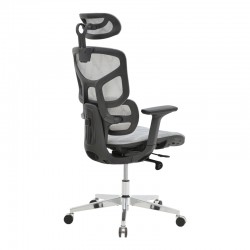 Director\'s office chair Karlo pakoworld white-black mesh fabric 72x70x112cm Director\'s office chair Karlo pakoworld white-black mesh fabric 72x70x112cm