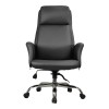 Manager office chair Derjio pakoworld pu in black color 68x66x115cm