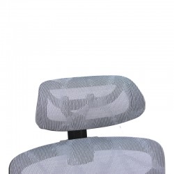 Director\'s office chair Karlo pakoworld blue mesh fabric 72x70x112cm Director\'s office chair Karlo pakoworld blue mesh fabric 72x70x112cm