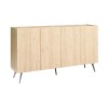 Kudro pakoworld sideboard in oak shade 180x43x100cm