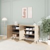 Kudro pakoworld sideboard in oak shade 180x43x100cm