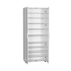 Rafin pakoworld double-door shoe cabinet in white 76x36x187cm