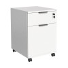 Taker pakoworld office drawer unit on wheels in white shade 41x45x61cm