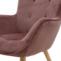 Armchair Kido pakoworld velvet rotten apple color Armchair Kido pakoworld velvet rotten apple color