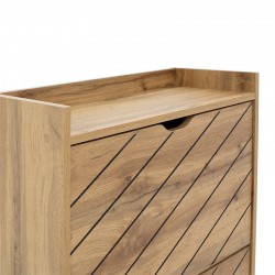 Shoe cabinet Thelma pakoworld 9 pairs sonoma 60x23.8x131.6 cm Shoe cabinet Thelma pakoworld 9 pairs sonoma 60x23.8x131.6 cm