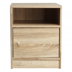 Bedside Foly pakoworld with one drawer sonoma 40x40x50cm Bedside Foly pakoworld with one drawer sonoma 40x40x50cm