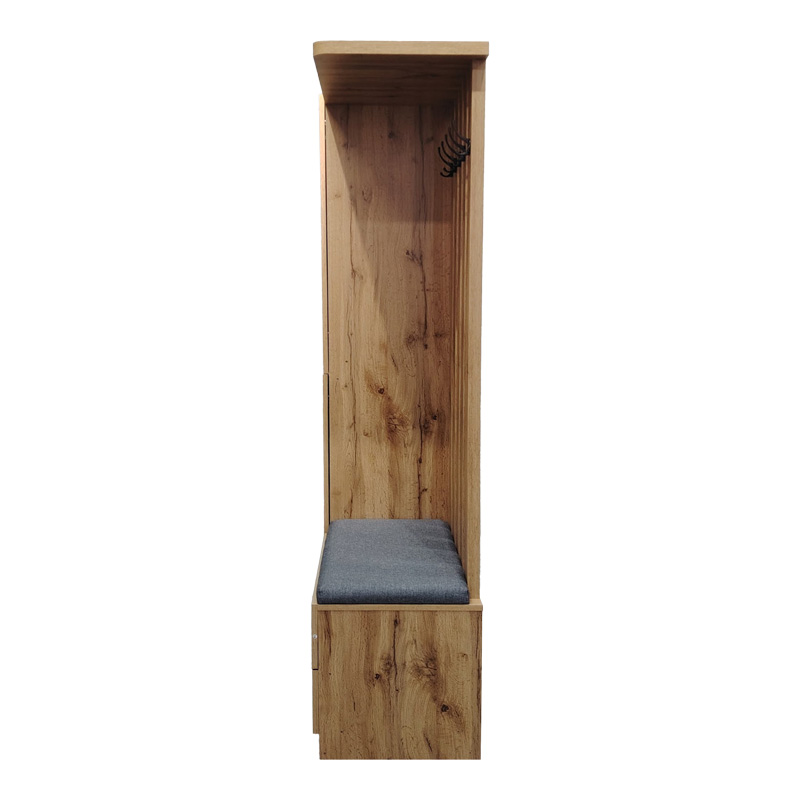 Zomie pakoworld entrance furniture in oak shade 131x41.5x180.4cm Zomie pakoworld entrance furniture in oak shade 131x41.5x180.4cm