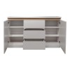 Chiemo pakoworld sideboard in white 160x40x93.6cm
