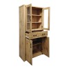 Nisso pakoworld display case-wardrobe in oak color 80x40x183.5cm