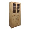 Nisso pakoworld display case-wardrobe in oak color 80x40x183.5cm