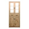 Nisso pakoworld display case-wardrobe in oak color 80x40x183.5cm