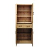 Nisso pakoworld display case-wardrobe in oak color 80x40x183.5cm