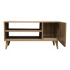 TV cabinet Orianne pakoworld in sonoma color 90x32x46cm