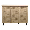 Παπουτσοθήκη-ντουλάπι Mantam pakoworld 16 ζεύγων sonoma 115.5x34x87εκ