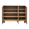 Παπουτσοθήκη-ντουλάπι Mantam pakoworld 16 ζεύγων sonoma 115.5x34x87εκ