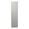 Ντουλάπα τρίφυλλη Merzia pakoworld  sonoma-λευκό 120x46.5x183εκ