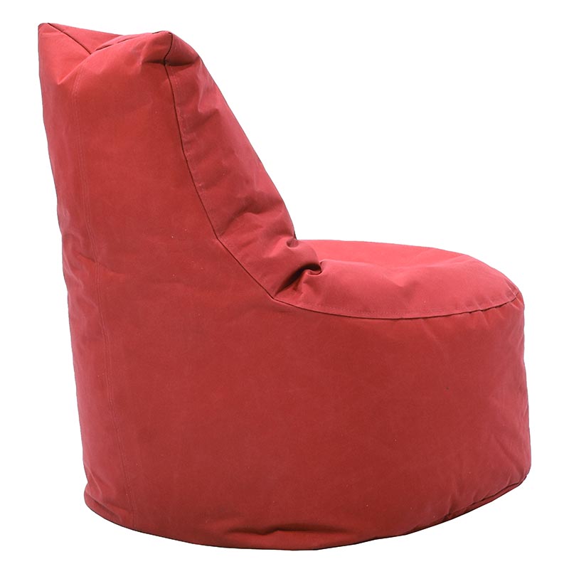 Bean bag armchair Norm pakoworld fabric waterproof red