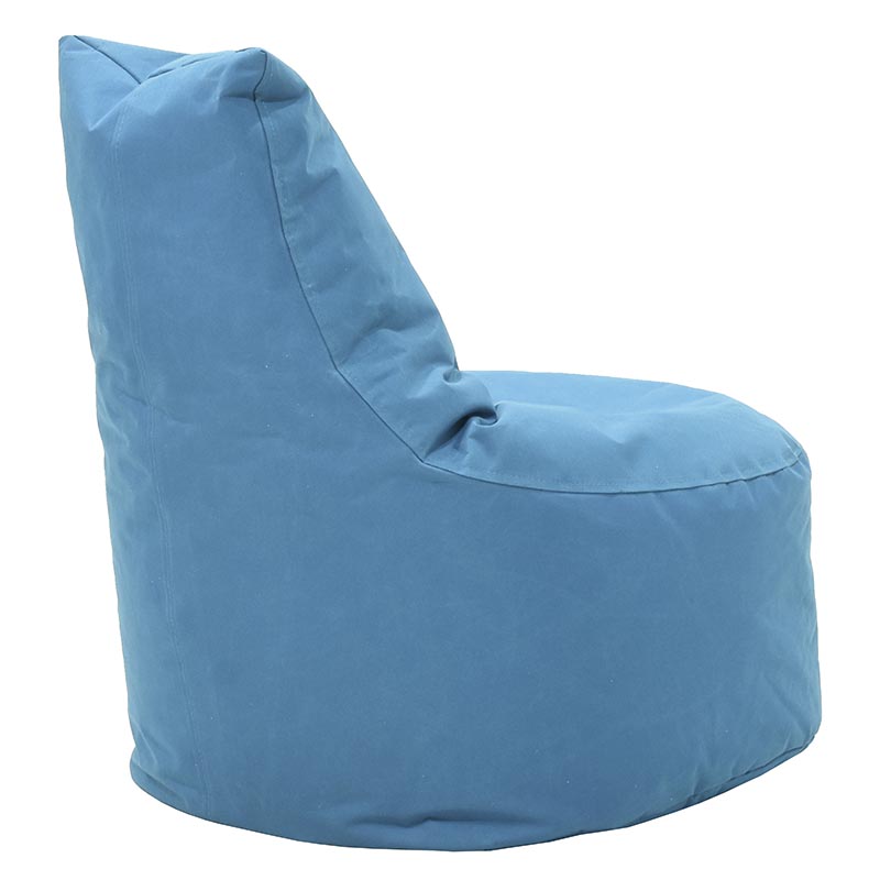 Bean bag Norm pakoworld fabric waterproof light blue